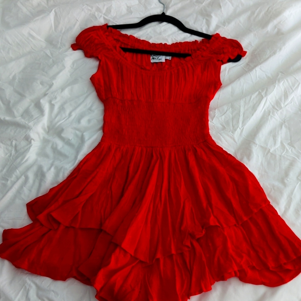 Red Princess Polly dress/romper